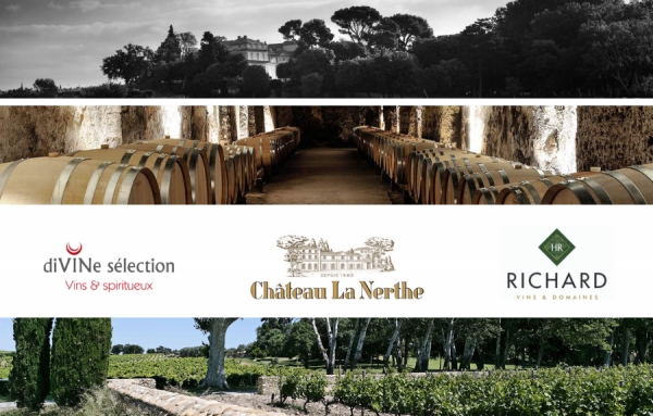 Divine Sélection inc. est fière d&#039;annoncer l&#039;ajout du réputé Château La Nerthe à son portfolio de vins français