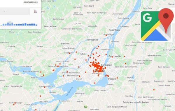 Maintenant possible d&rsquo;effacer vos donn&eacute;es personnelles sur Google Maps