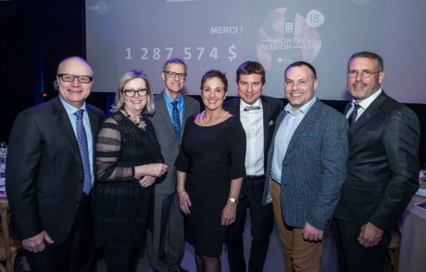 1,3 M$ pour la Fondation de l&rsquo;H&ocirc;pital Maisonneuve-Rosemont gr&acirc;ce &agrave; Montr&eacute;al Passion Vin