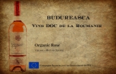 Budureasca Organic Rosé biologique, sec 2017 DOC Dealu Mare