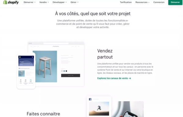 Shopify s’est imposée parmi les grands gagnants de la crise