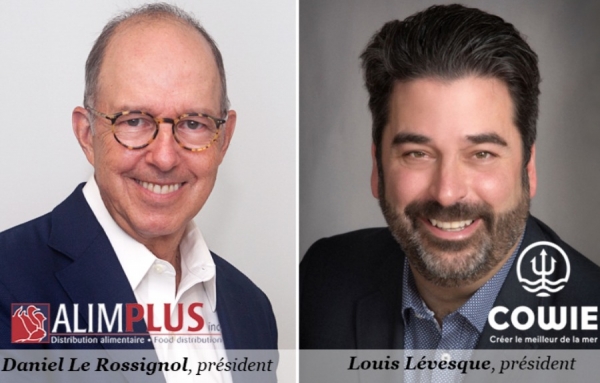Entente Alimplus et Cowie - plus de produits de la mer transform&eacute;s au Qu&eacute;bec pour le secteur HRI