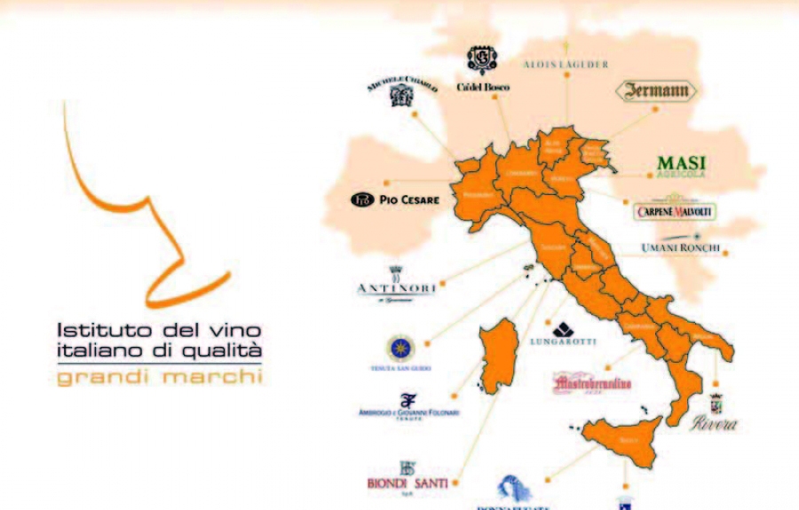 La dégustation de l’Instituto del vino italiano di qualità Grandi Marchi, du 27 février 2009