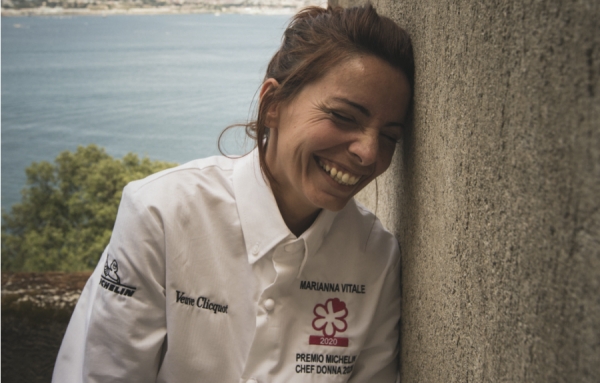 Marianna Vitale remporte le prix spécial Femme Chef 2020 par Veuve Clicquot